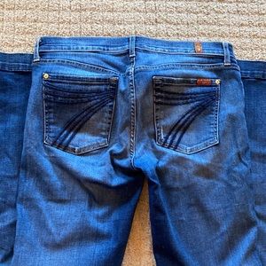 Seven for Mankind dojo flare jeans. Size 31